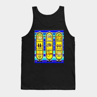 Gaming Egyptian hieroglyphs by LowEndGraphics Tank Top